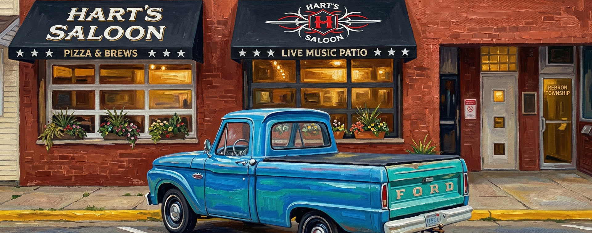 Hart's Saloon — biker bar in Hebron, IL